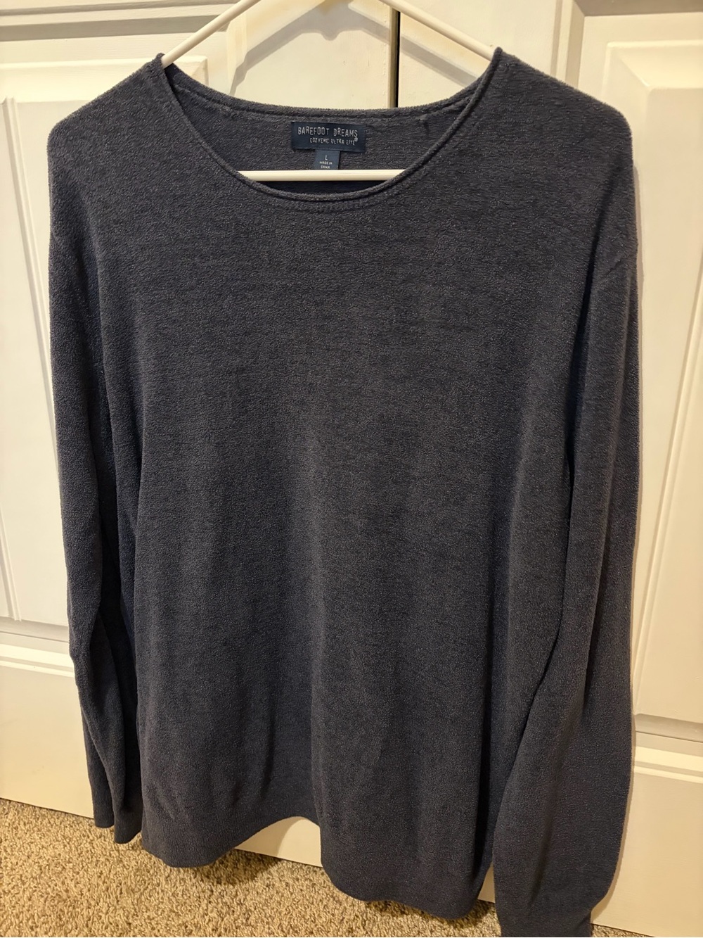Barefoot Dreams CozyChic Ultra Lite Sweater Size Large
